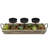 3 Slot Tabletop Candelabra Tray