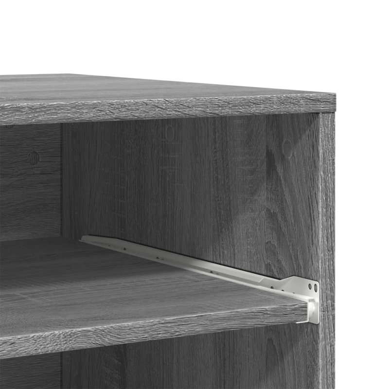 74cm H x 60cm W Printer Stand, Grey Sonoma