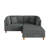 Seemab 80.4" W Corduroy 3-Piece Upholstered Modular Sectional-293493856