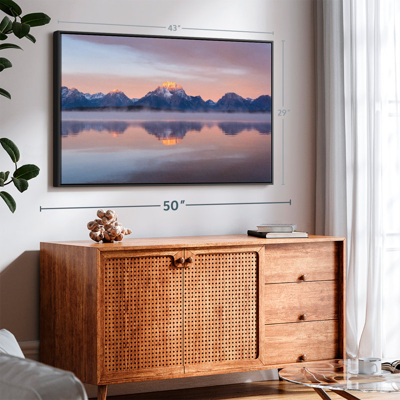 Ottosen Grand Teton Glow Canvas Print, 29" H x 43" W