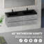 Wall Mounted Single Double With Top-1739439850