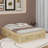 Full Size Platform Bed With 6 Drawers-2095437314