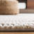Almus Abstract Handmade Tufted Wool Beige / Ivory Area Rug-1018095199