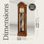 Gavin 82.5" Grandfather Clock