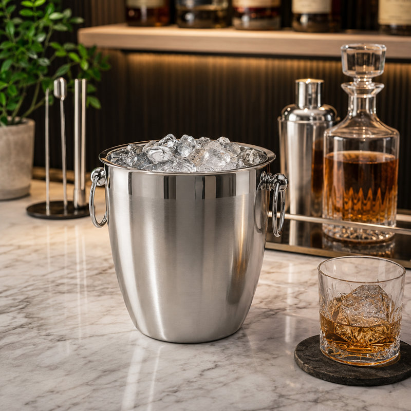 Stainless Steel Ice Bucket (3 lt)