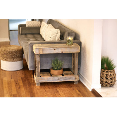 Rayshaud Solid Wood End Table with Storage