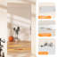 Miroir pleine grandeur en verre trempé - Grand miroir mural rectangulaire pour la salle de sport, le studio de danse et le salon - Incassable, réflexion HD, facile à installer-109785272