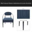 Fauteuil d'appoint rembourré Mid-Century