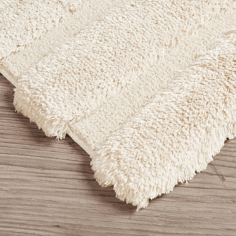 Tapis en chenille de coton réversible Chic