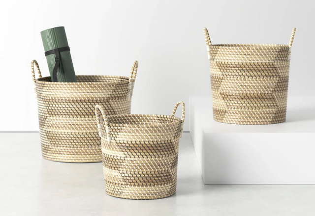 Woven Seagrass Baskets