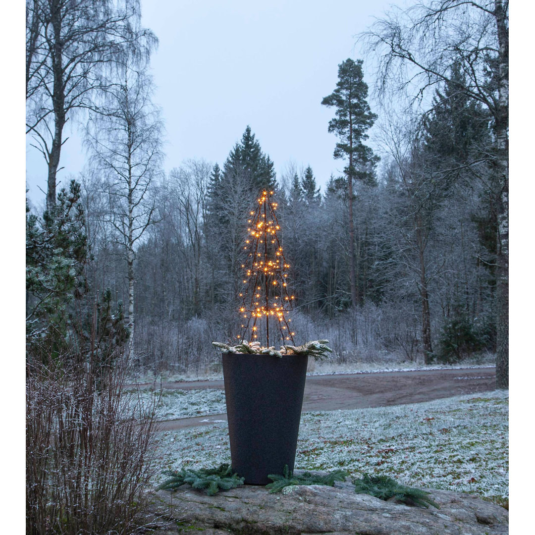 Beleuchtete Dekoration Weihnachtsbaum Foldy