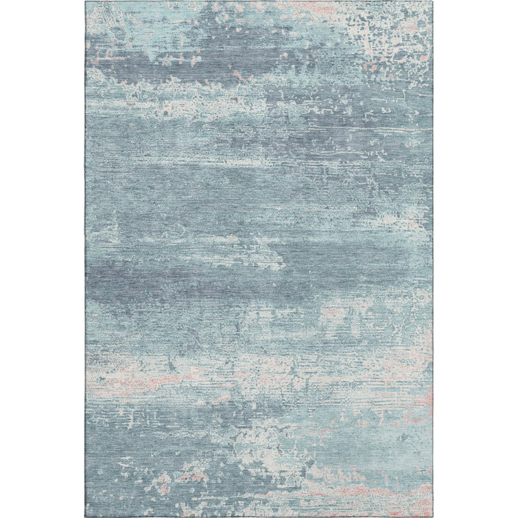 Premium Machine Washable Larrison AMF1778 Modern Rug