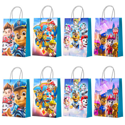Paw Patrol, sacs-cadeaux de fête pour enfants, 16 pièces de sacs de cadeaux pour la fête d'anniversaire