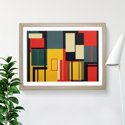 Bauhaus Vol.7 Abstract - Single Picture Frame Print
