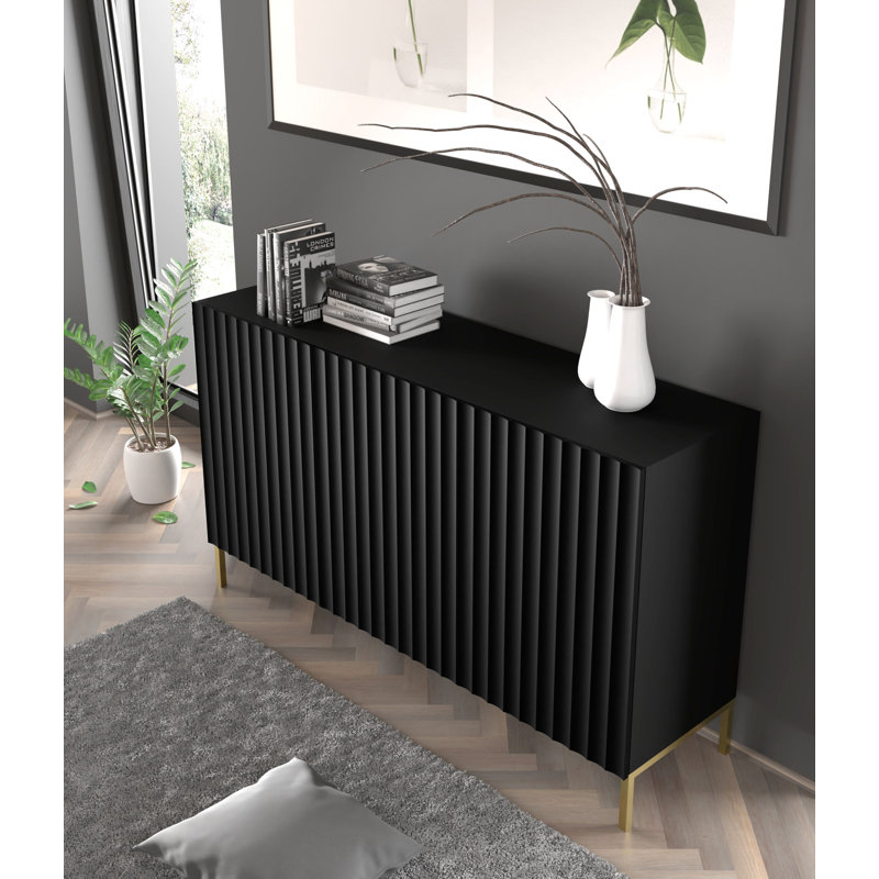 Chowning 150cm Sideboard, Black