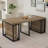 Modern Extendable Dining Table 23.62"-118", Seats 2-10, Space-Saving Wood Table for Kitchen Dining Room, Ancient Wood Finish-1052902762