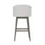 Tabouret pivotant à hauteur réglable en bois et en tonneau Dorreen-527891948-527891949