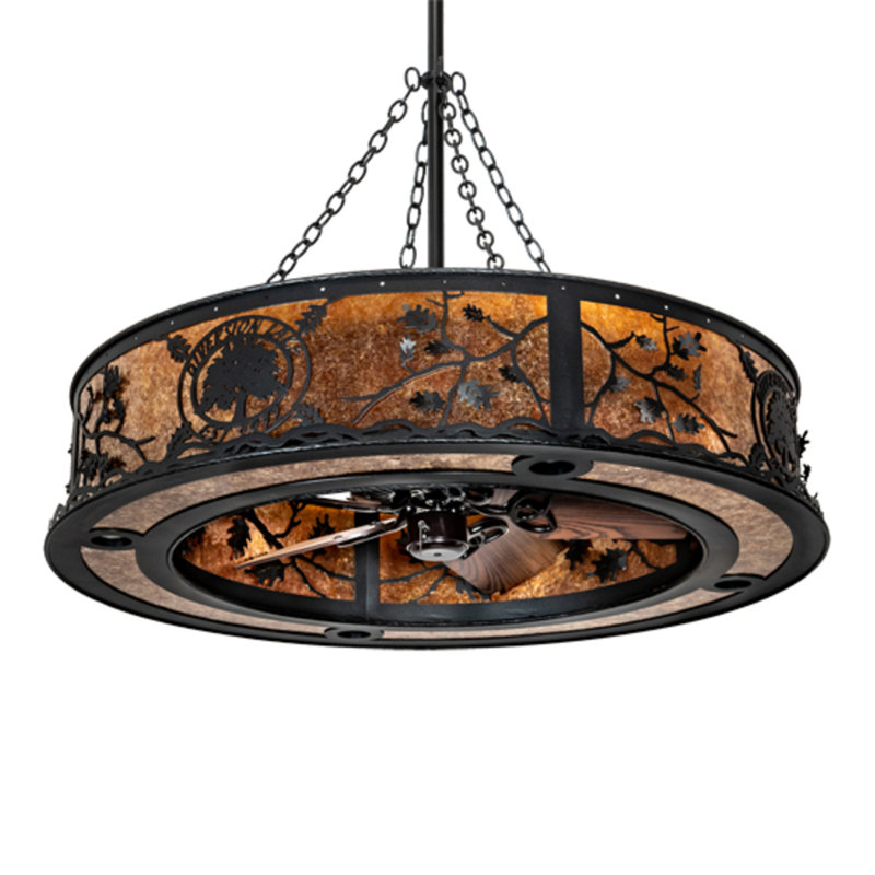Personalized Outdoor Downrod Ceiling Fan
