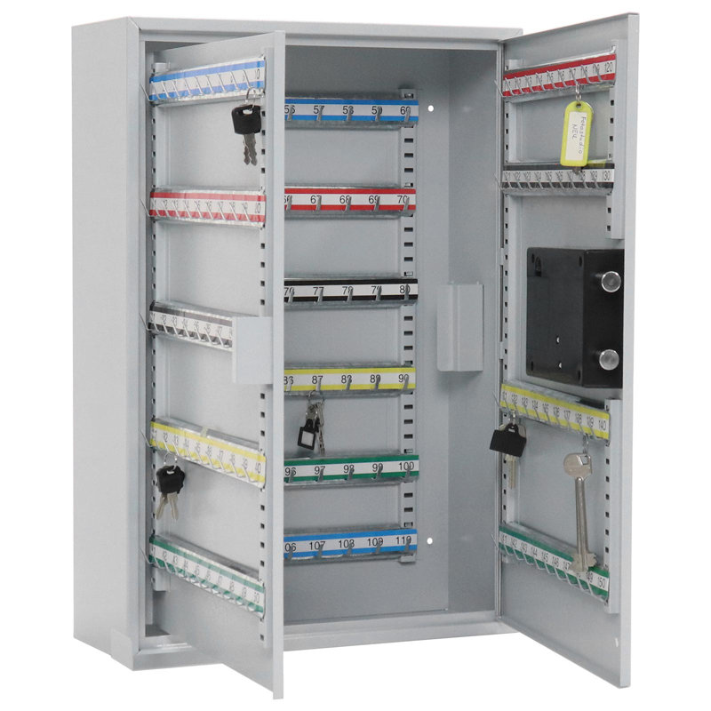 Steel Wall Organizer with Electronic Lock, 45.5cm H x 30cm W x 45.5cm D