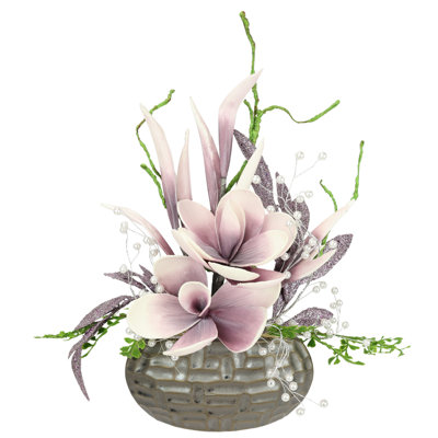 Kunstblume Magnolie in Vase