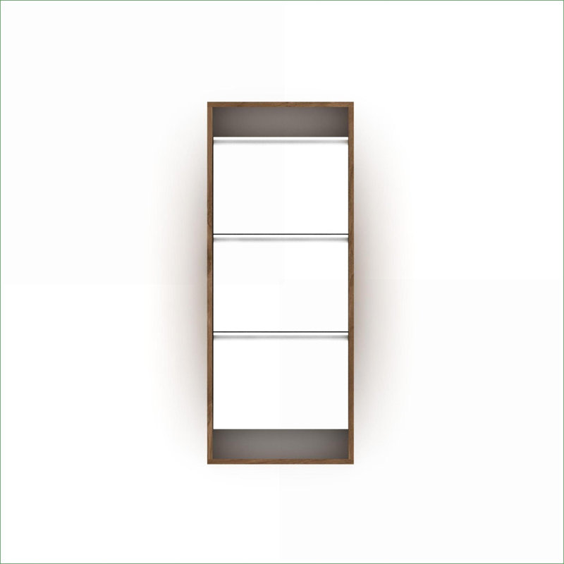 Rangement pour chaussures | Cadre en bois à 3 niveaux | Range-chaussures autoportant pour la maison | Minimaliste | Hall d'entrée
