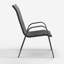Ensemble de 2 fauteuils d'extérieur empilables de patio H 37 "(ensemble de 2)-460916054