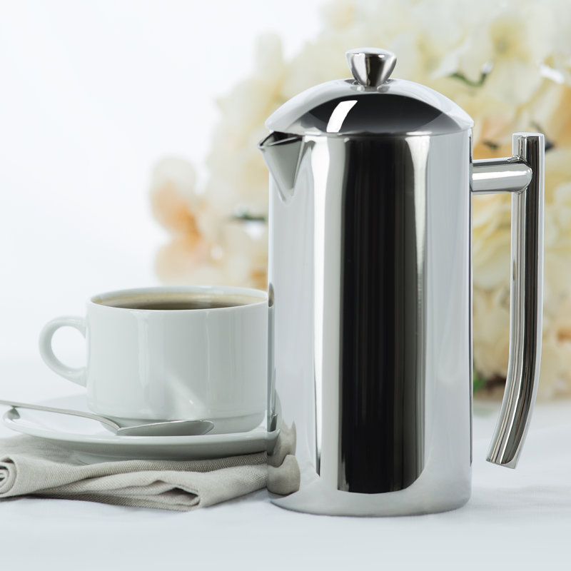 Frieling Polished Stainless Steel French Press, 23 oz.