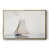 Toile avec cadre flottant or est en rupture de stock