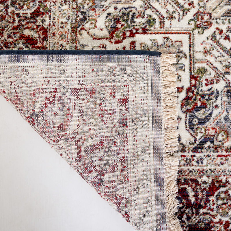 Tapis performance persan oriental rétro, Rectangle 5 pi 3 po x 7 pi 7 po