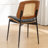 Shrihan Upholstered Rattan Dining Chairs-731431959