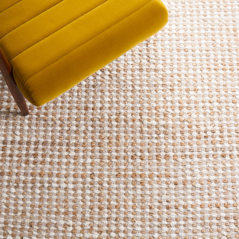Trefann Natura 349 Area Rug In Beige / Ivory, Rectangle 4' x 6'