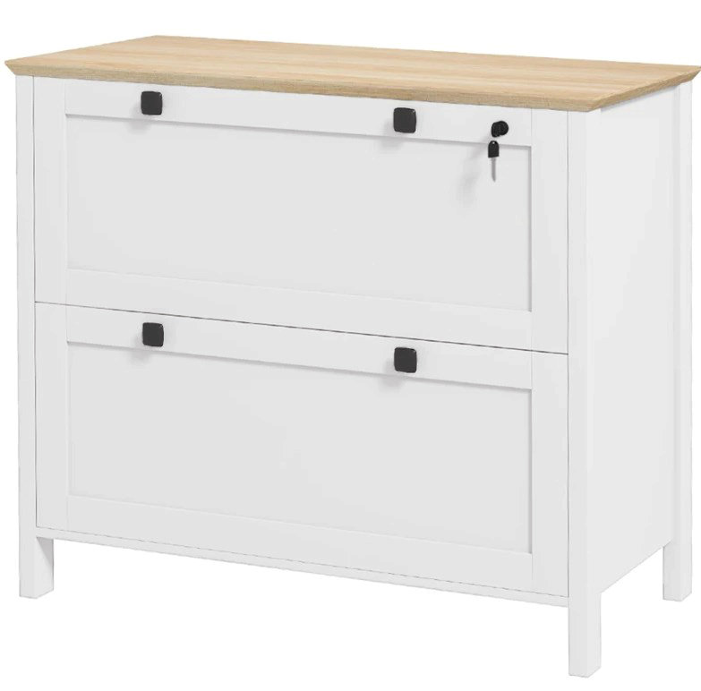 Classeur latéral, classeur avec barre de suspension réglable, pour la maison et le bureau