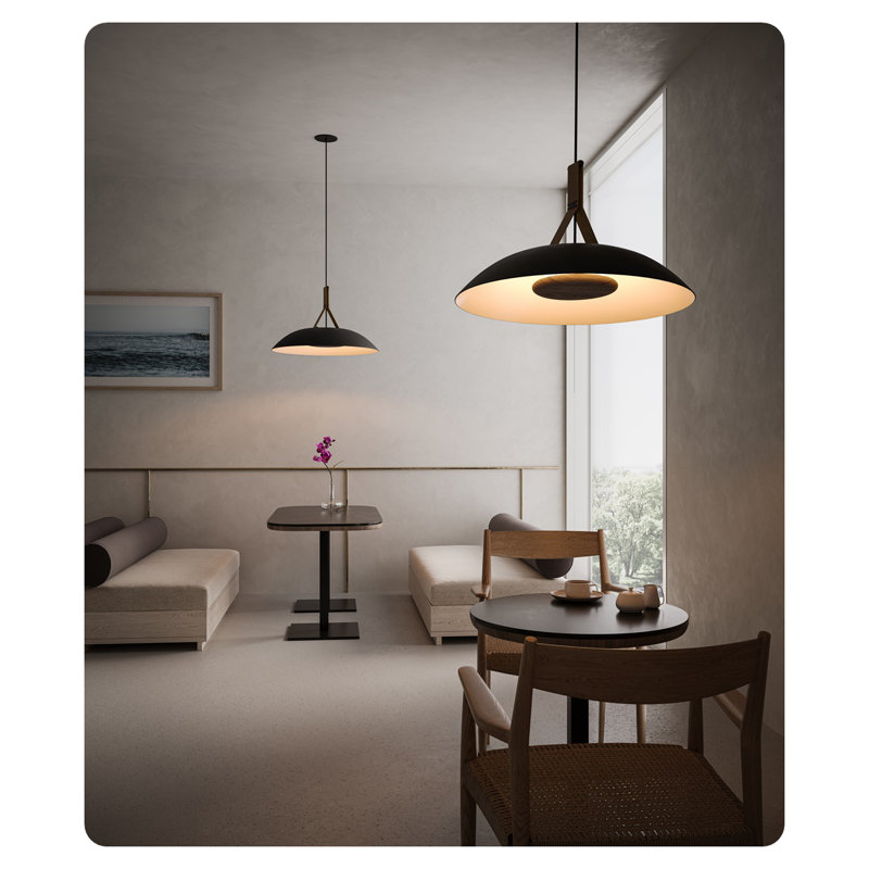Volo 24" LED Pendant, 3000K, Deux