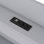Lit plateforme simple TG avec station de charge et rangement, tête de lit à DEL, grand choix de rangement gris, tête de lit-1832227093