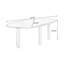 Bureau en bois massif noir Free Form-1113538219