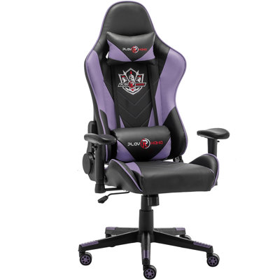 Fauteuil de jeu et de course ergonomique à haut dossier