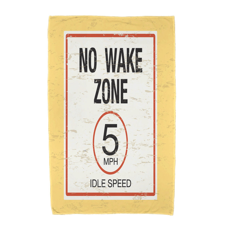 Serviette de plage en microfibre Cairo, Jaune