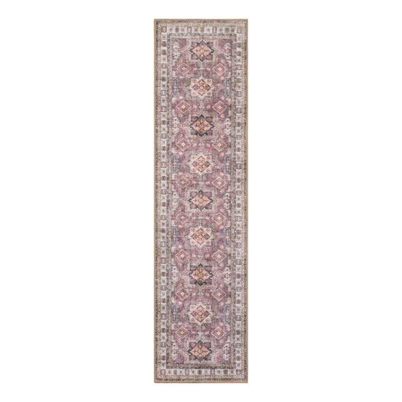 Mudgette Performance Chenille Floral Indoor Rug, Runner 2' x 8'