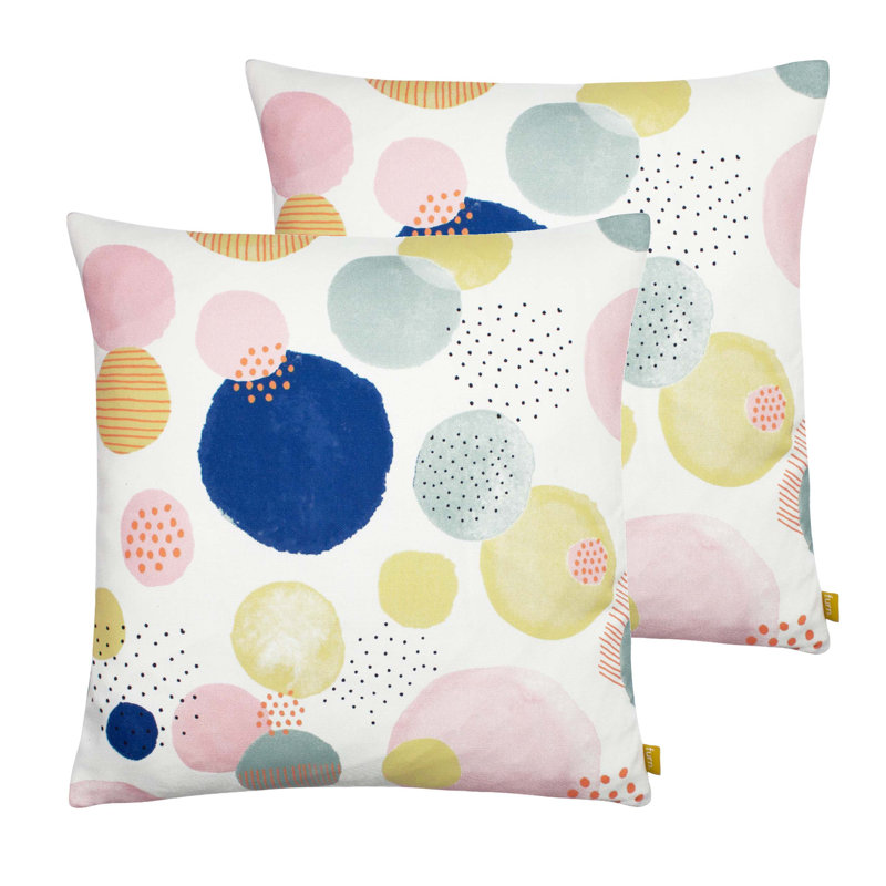 Geometric Square Throw Cushion