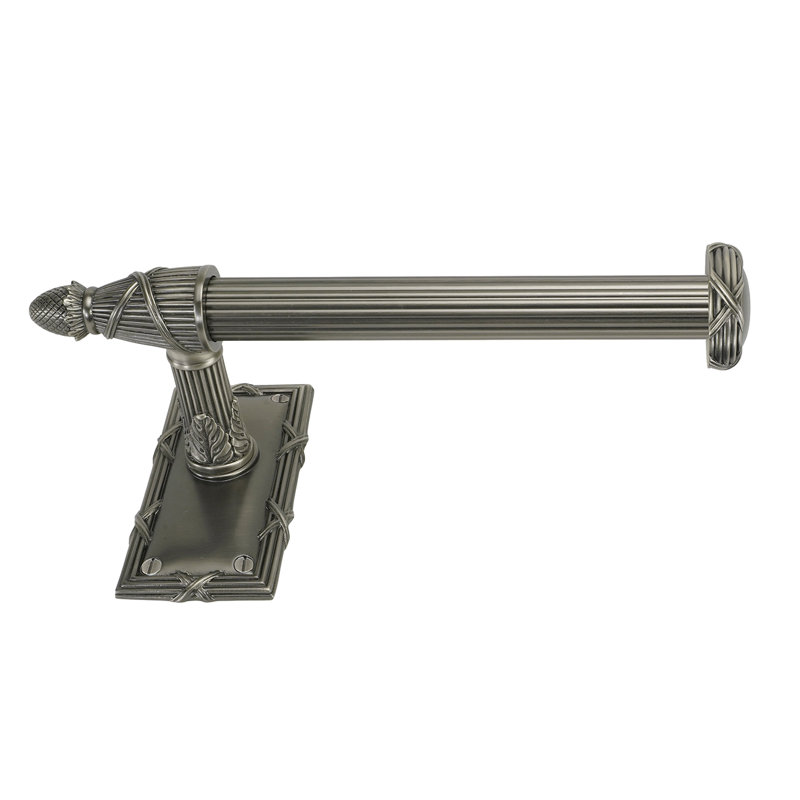 HYDE PARK TISSUE BAR; ANTIQUE NICKEL FINISH, Antique Nickel