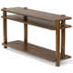 Hepburn 3 Shelf Wood Console Table