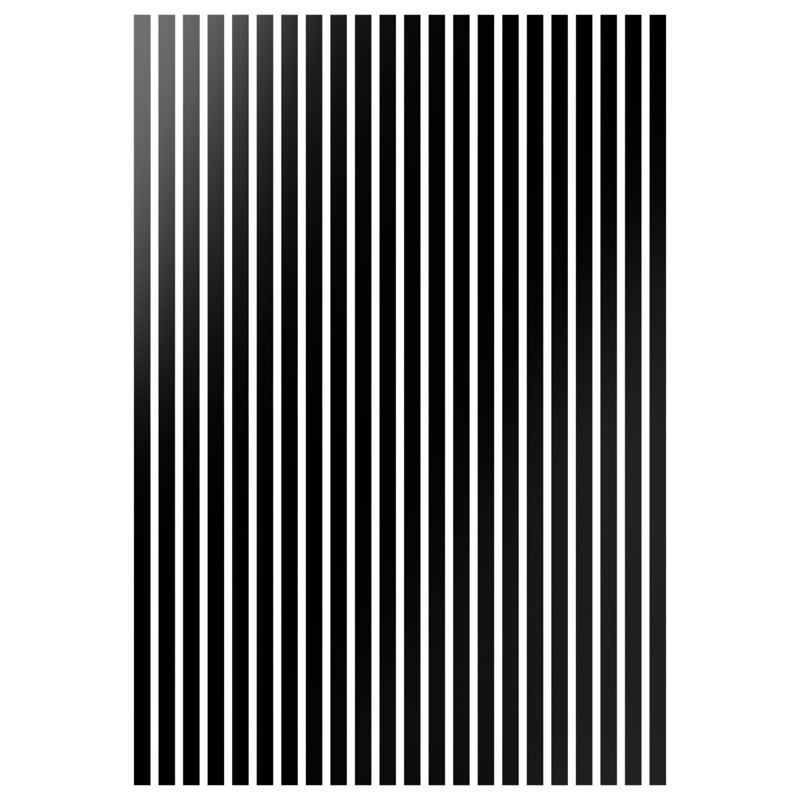 Ensemble de panneau mural réglable en lattes d'acrylique, H 94 po x l 44 po, Noir