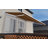 ALEKO Motorized Retractable Outdoor Awning with White Frame-29351341-111027055
