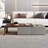 Simple rectangular retractable coffee table-107266155-107266152