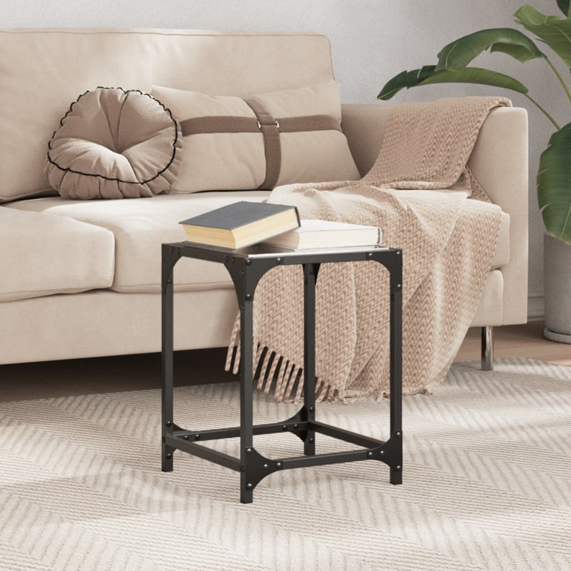 Alaxander Coffee Table, 40cm H x 30cm L x 30cm W, Transparent