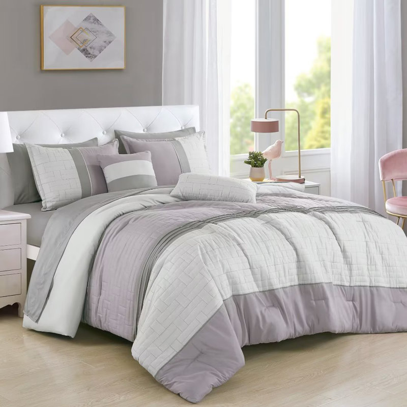  Bedding, Édredon très grand lit californien + 8 pièces s
