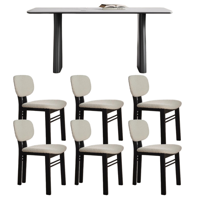 Table de salle à manger Durable, H 29,52 po x L 62,99 po x l 31,49 po