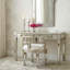 Rebecca Mirrored 21"W Vanity Stool