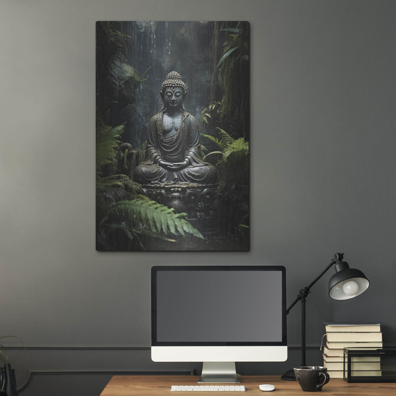 «Buddha 3» par Cameron Gray, H 36 po x l 24 po