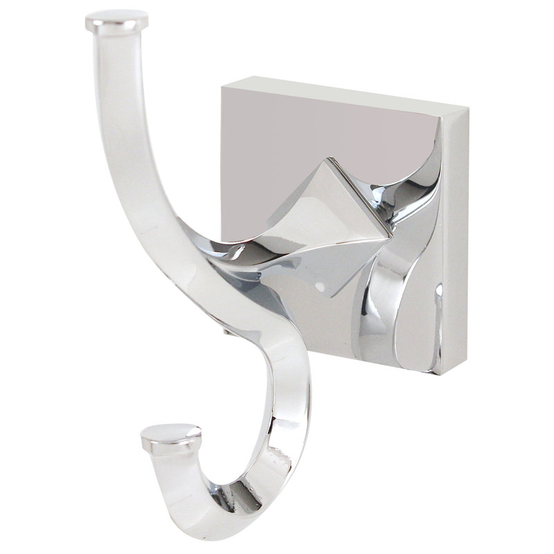 Single Robe Hook, Polished Chrome